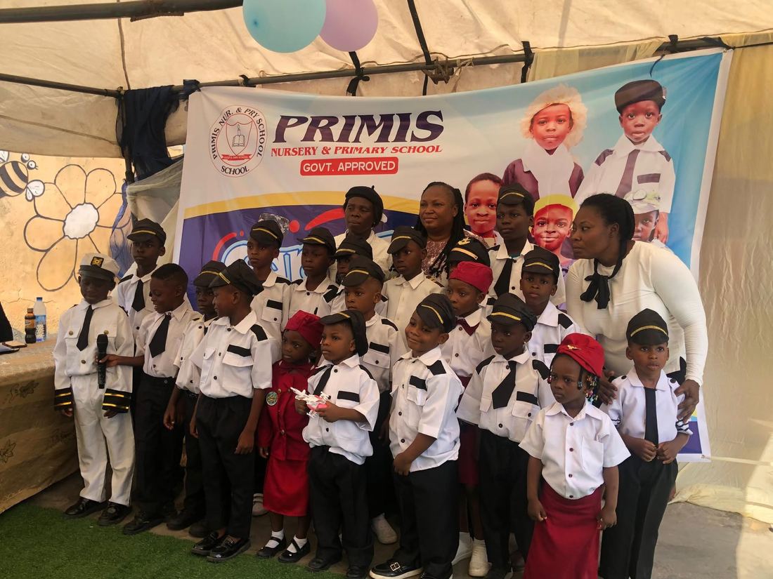 Primis pupils dressed as pilots and captains for Career Day