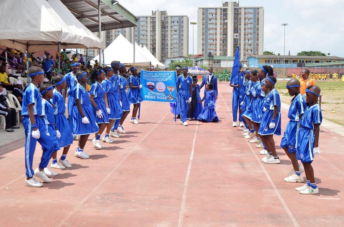 Inter-House Sports Competition opening parade